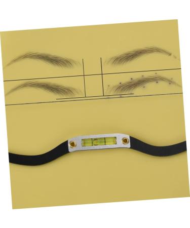PLAFOPE Measuring Ruler 1 Set Arch Embroidery Eyebrow Ruler Eyebrow Stencils Eyebrow Shaper Pull Wire Draw a Line - Buy Online on GoSupps.com