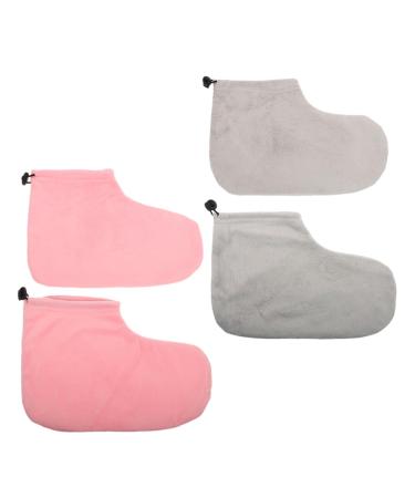 Beaupretty 2 Pairs Wax Therapy Warm Foot Cover Foot Therapy Wrapping Cover Convenient Wax Therapy Foot Cover Paraffin Wax Skin Cover Paraffin Wax Warmer Foot Wear Paraffin Wax Hand Cover
