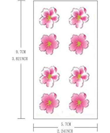 30 Sheets Cute Small Flower Temporary Tattoos By Yesallwas Long Lasting Fake Tattoos Stickers For Girls Women Body Tattoos-Lotus tattoo Stars Tattoo Rose tattoo - Buy Online on GoSupps.com