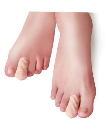 Gelt Pair Toe Protector Cap Toe Guards for Cushions Greek Toe Separator Gelt Gel Cushion for Sitting Silicone Gel Toe Separator for Bunion Gel Bunion Toe Spreader Eversion