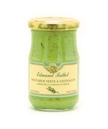 Dijon mustard with tarragon green fine Fallot 190 ml spices 190 ml (1 pack)