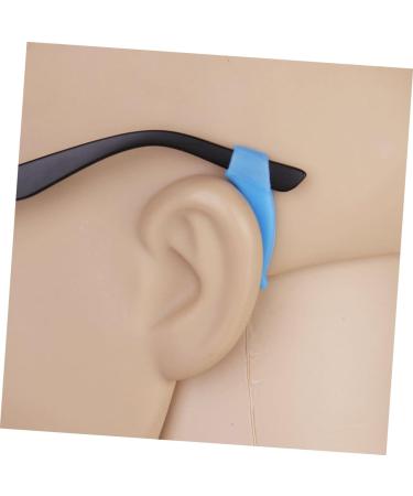Buy Gleavi Silicone Glasses Accessories - Anti-Slip Ear Hooks & Clips for Earplugs - Blue - International Shipping Available - Buy Online on GoSupps.com