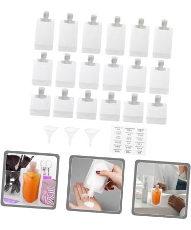 MAGICLULU 2 Sets Flap Lotion Bag Liquid Travel Containers Lotion Pouches Makeup Containers Mini Top Hat Headband Squeeze Pouches Refillable Squeezable Bags Pe Liquid Bag Clamshell Portable - Buy Online on GoSupps.com