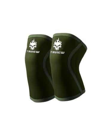 TAVIEW Knee Compression Sleeve 7MM Neoprene Support for Squats Weightlifting & Powerlifting | International Shipping Available - Buy Online on GoSupps.com