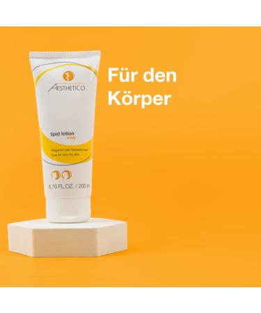 Aesthetico Lipid Lotion - Intensive Skin Care for Dry Skin & Neurodermatitis | 200 ml Urea & Natural Oils - Buy Online on GoSupps.com