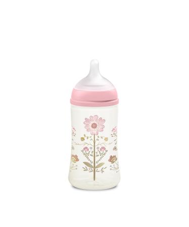 Suavinex bottle 270 ml Gold Edition + 3 months with physiological teat Sx Pro silicone size M pink