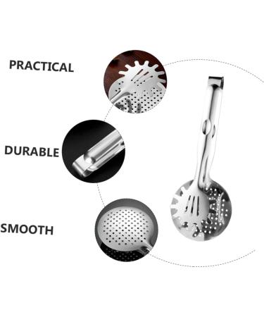 Buy PopetPop Stainless Steel Grill Tongs for Fried Fish & Buffet Multi-Functional Kitchen Clamp & Slotted Spoon - Buy Online on GoSupps.com