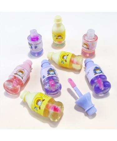 GuSHiYutA 6 Piece Lip Gloss Set - Glittery Fruity Flavors, Non Toxic, Long Lasting & Moisturizing | Perfect Party Gift for Girls, Ladies, and Women - Buy Online on GoSupps.com
