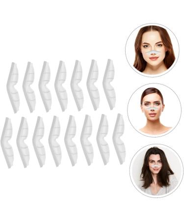 Fomiyes 15 pcs Anti-Fitting Oral Cover Nose Strip & Glasses Fitting Support Frame - 3D White with Glue Pebbles for Comfort & Protection - Buy Online on GoSupps.com