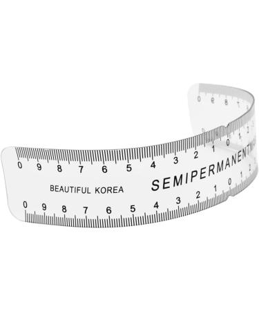 Baluue 2 Pcs Portable Eyebrow Ruler Sourcils Eye Brow Stencil Kit Reusable Brow Ruler Eyebrow Shaping Tool mediumx2pcs Blackx2pcs - Buy Online on GoSupps.com