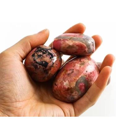 Natural Crystal Rough Crystal 500g Natural PolishedCrystal Pink Rhodonite Tumbled Stone Can be Used for Natural Stones Household yuebang - Buy Online on GoSupps.com