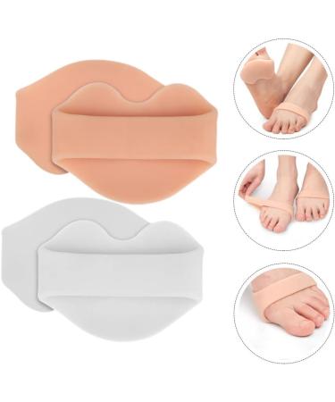 Beavorty Forefoot Half Size Pads - 2 Pairs Comfort Heel Cushions for High Heels & Shoe Toe Support - Replaceable Foot Cushions for Men & Women - Buy Online on GoSupps.com