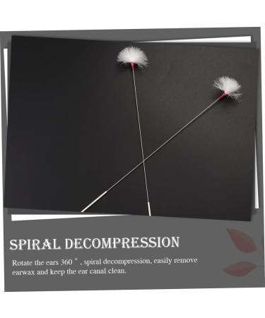 Ipetboom 8pcs Earwax Removal Tools Professional Goose Hair Ear Cleaning Supplies for Safe and Gentle Ear Wax Removal Lightweight and Portable - Buy Online on GoSupps.com