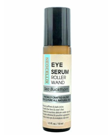 Eye Serum Oil Roller Made from 12 Botanical Oils for Moisturizing Puffiness Dark Circles Fine Lines & Tired-Looking Eyes Sea Buckthorn Rosehip Helichrysum and More Made in USA 10 ML - Buy Online on GoSupps.com