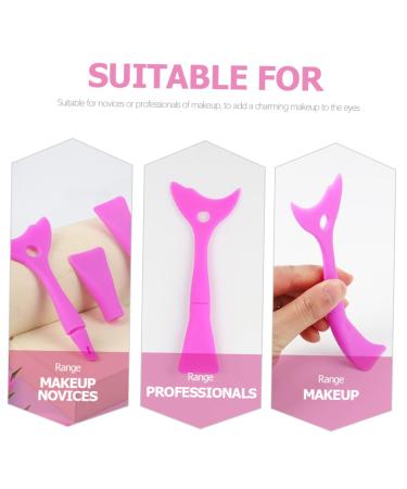 FOMIYES 4 pcs Eyeliner Baffle & Mascara Eyelash Shield Applicator - Perfect for Eye Makeup & Lash Lift - Includes Multifunctional Eyelash Comb (15x3.2cm - Buy Online on GoSupps.com