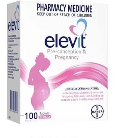 Elevit TAB with Iodine 100s - Fast Standard Shipping | [Your Brand Name] - Buy Online on GoSupps.com