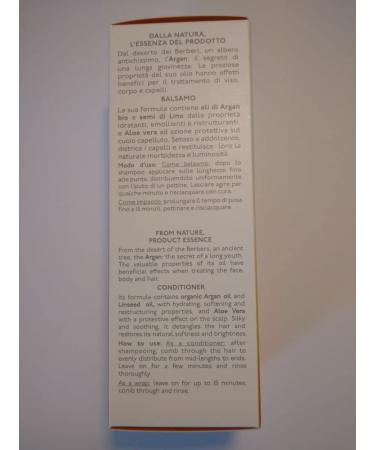 Nature's Arg   Hair Conditioner - Nourishing Argan & Linseed Oil 150ml for Smooth Healthy Hair | International Shipping - Buy Online on GoSupps.com