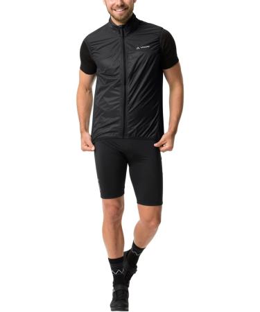 Vaude Matera Air Vest - Ultra-Light Windproof & Water-Repellent Cycling Vest for Men | Reflective Black Racing Bike Gear - Buy Online on GoSupps.com