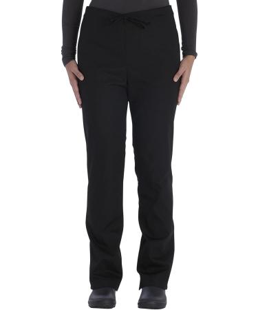 Vital Threads Unisex Scrubs Set V-Neck Top & Drawstring Pant VT509C - Medium Black - Buy Online on GoSupps.com