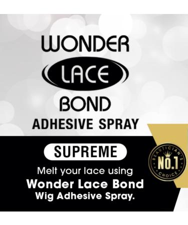 EBIN NEW YORK Wonder Lace Bond Adhesive Spray Supreme 3pack - Extreme Firm Hold 6.08oz/ 180ml | Active Use Fast Drying No Residue No Build-up Powerful Hold All-Day Hold Daily Wig Application 6.34oz / 180ml Supreme - Buy Online on GoSupps.com