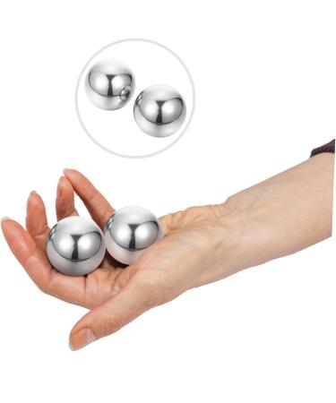 Healeved Stainless Steel Baoding Balls - Chinese Hand Exercise & Relaxation Fitness Balls for Health and Wellbeing - Buy Online on GoSupps.com