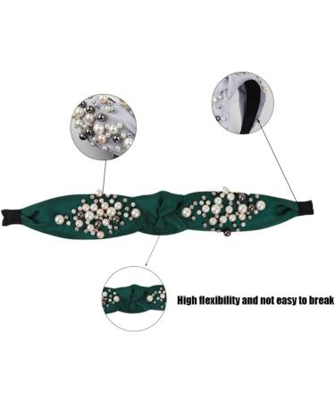1 Piece Women's Wide Headband Vintage Pearl Headband Knotted Headband Hair Band Knot Headbands Headband Hair Accessories Headwear for Women Girls Light Grey lightgrey - Buy Online on GoSupps.com