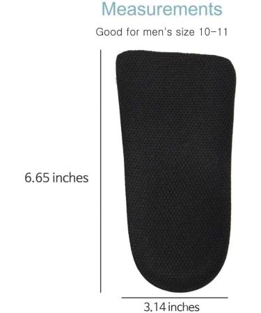 3/4 Inch Leg Length Discrepancy Lifts for Men & Women - 2 Large Right Inserts for Enhanced Comfort - Buy Online on GoSupps.com