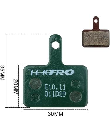 Bibike Tektro Disc Brake Pads E10.11 - Organic Compound Material - 2 Pairs - Buy Online on GoSupps.com