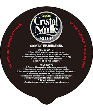 Crystal Noodle Soup: 6 Mushroom Varieties - 1.9 oz (Pack of 6) - Buy Online on GoSupps.com