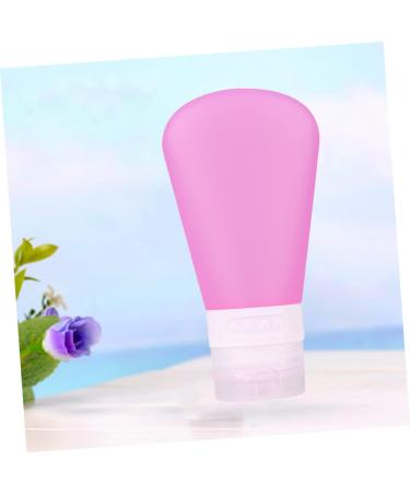 Amosfun 2pcs Leakproof Travel Containers Silicone Travel Bottles Leakproof Containers Shower Gel Bottle Size 1x2pcs Pinkx2pcs - Buy Online on GoSupps.com