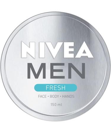 NIVEA MEN Fresh Gel (150ml) - Refreshing All-Purpose Moisturising Cream with Watermint - Buy Online on GoSupps.com