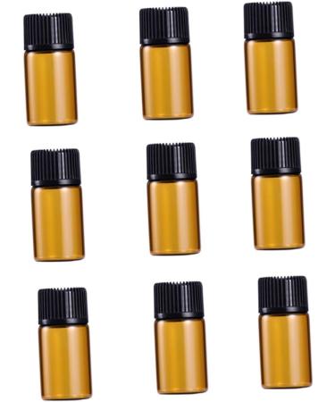 Housoutil 9pc Makeup Travel Containers Terrarium Glass Containers Toiletry Travel Containers Travel Containers for Liquids Tiny Empty Mini Terrarium Mini Glass Jars Essential Oil - Buy Online on GoSupps.com