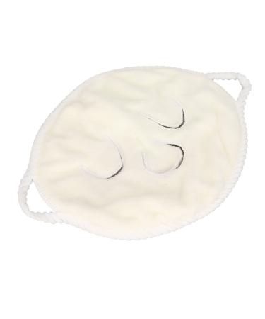 ZJchao Facial Towel Soft Face Mask Hot Compress Facial Masks Reusable Face Skin Care Towel Face Facial Mask Sheet for Beauty Salon Use 3 Holes Ear Hanging Facial Face Mask Paper Sheet