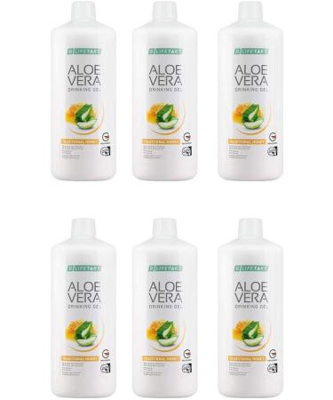Aloe Vera Drinking Gel with Honey - 6 Pack | Premium Quality & International Shipping - Buy Online on GoSupps.com