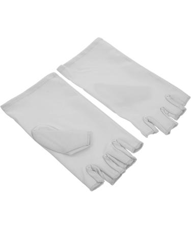 2 Pairs Nail Gloves Gloves Gloves Hand Gloves for Protection Reusable Gloves Fingerless Protective Gloves Nail Glove Protector Manicure Used Gloves FRCOLOR - Buy Online on GoSupps.com