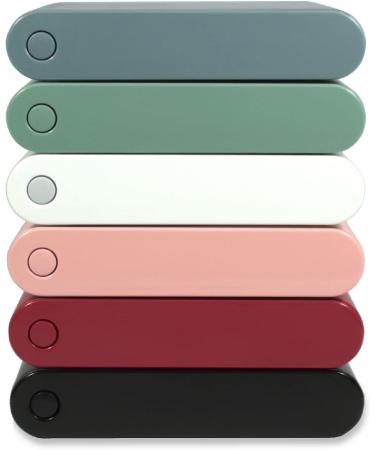 24/7 MEDICASE Danish Design Pill Box for 7 Days - Compact Dust Green Organizer for Small Dosages - Buy Online on GoSupps.com