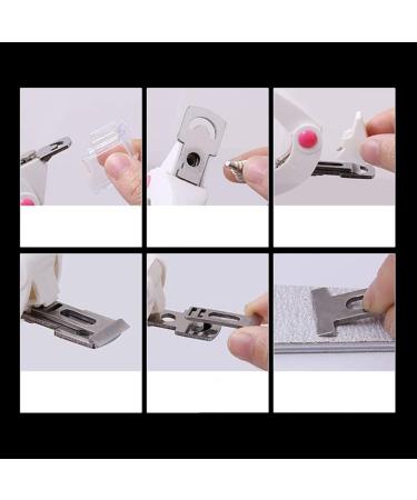 French Nail Clippers Nails Edge Trimmers False Nail Tip Scissors U-shaped Nail Clippers Salon Manicure Tool - Buy Online on GoSupps.com