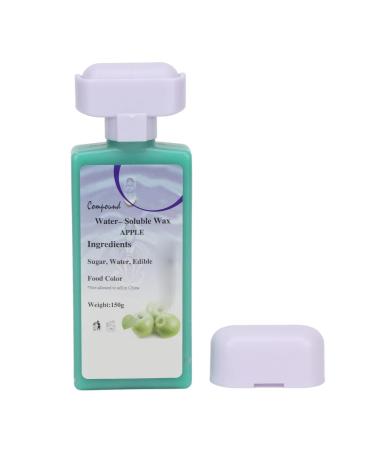 Roll On Wax Refill Depilatory Professional Wax Refill 5.3 Oz for Salon for Armpits (Green Apple)