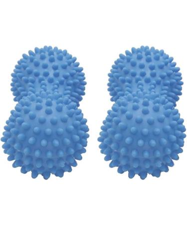 Peanut Ball Spiky Massage Ball Set - Hand & Foot Massager for Plantar Fasciitis Relief & Muscle Relaxation - 2-Piece Roller Massage Balls - Buy Online on GoSupps.com