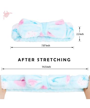 Shop Ladaypoa 6-Piece Spa Front Straps & Coral Fleece Headbands | Makeup & Shower Essentials with 4 Mask Brushes - 6 Colors Available - Buy Online on GoSupps.com