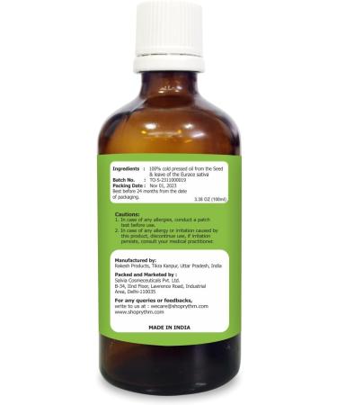 Taramira Essential Oil 100ML - Pure & Natural Eruca Sativa - Undiluted Therapeutic Grade Aromatherapy Oil - Buy Online on GoSupps.com