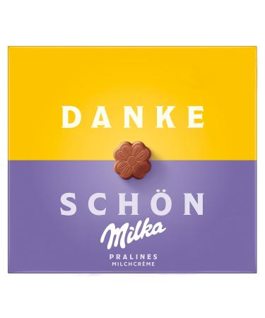 Buy Milka Little Thank You 10 x 110g - Delicious Milk Cream Pralines Covered in Alpine Milk | International Shipping Available - Buy Online on GoSupps.com