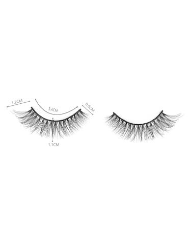 Buy Cat Eye False Eyelashes - 14 Pairs Fluffy 3D Faux Mink Wispy Lashes | International Shipping - Buy Online on GoSupps.com