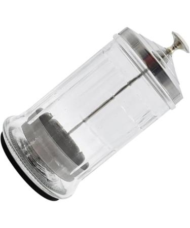 Beaupretty 2PC Scale Sterilization Kit for Hairdressing Tools - Transparent Vascular & Manicure Tool Bottle (10.5x10.5cm) - Buy Online on GoSupps.com