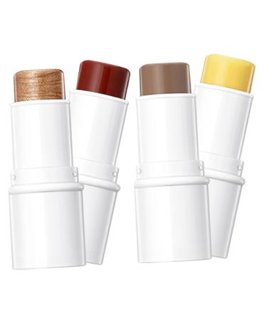 OHPHCALL 1 Set Contour Stick Blush Stick for Cheeks Stick Contour Highlighter Stick Face Highlighter Makeup Stick Contouring Stick Face Contouring Makeup Kit Highlighters Makeup Contour Kit