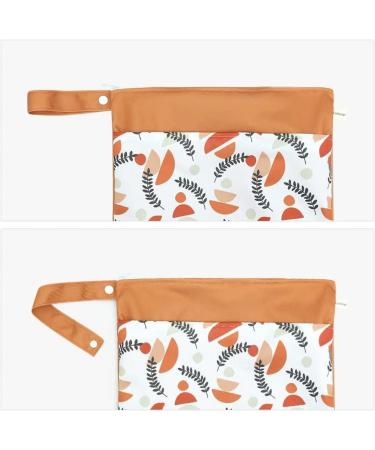 Muslong 3-Piece Diaper Pocket Wetbag Set - Reusable Cloth Diaper Bags for Babies Travel-Friendly Storage for Dirty Clothes & Accessories (Zoos) - Buy Online on GoSupps.com