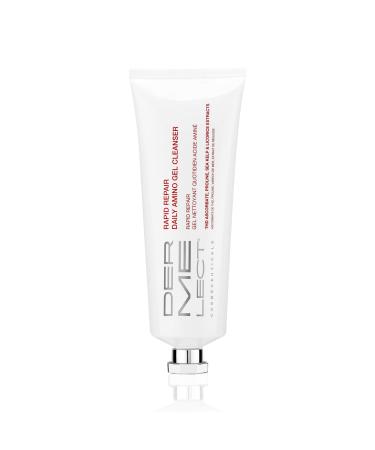 Dermelect Rapid Repair Daily Amino Gel Cleanser - Hydrating pH-Balanced Gentle Exfoliation Sulfate & Fragrance-Free Suitable for All Skin Types 4.0 oz