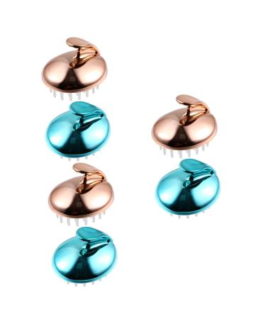 FOMIYES 6 Stk Shampoo Massage Band Neck massage devices scalp massager with soft texture scalp massage brush Hair massage brush hair shampoo body laundry scrubber head massage washers
