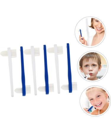 Collbath Double-Headed Toothbrush - 6 Pack Portable Prosthesis Care Supply - Buy Online on GoSupps.com