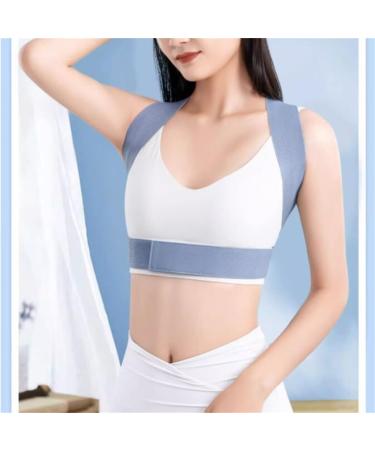 Correct Sitting Posture Spine Column Side Bend Straight Back Hunchback Orthotic Posture Belt(Large) Large D